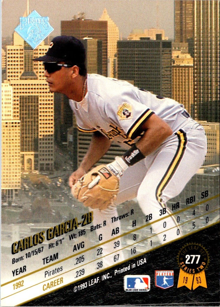 1993 Leaf Carlos Garcia