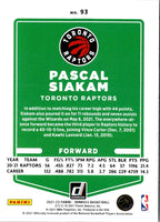 2021 Donruss Holo Green Pascal Siakam #93