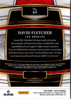 2022 Panini Select David Fletcher #65
