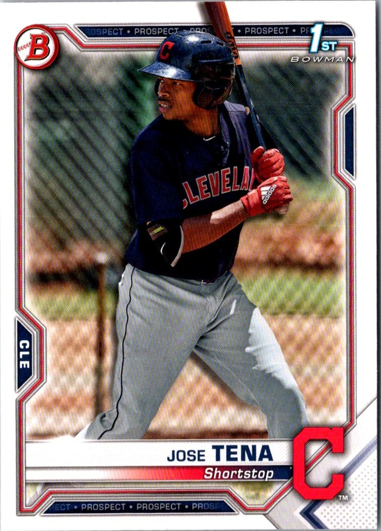 2021 Bowman Prospects Jose Tena