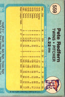 1982 Fleer Pete Redfern