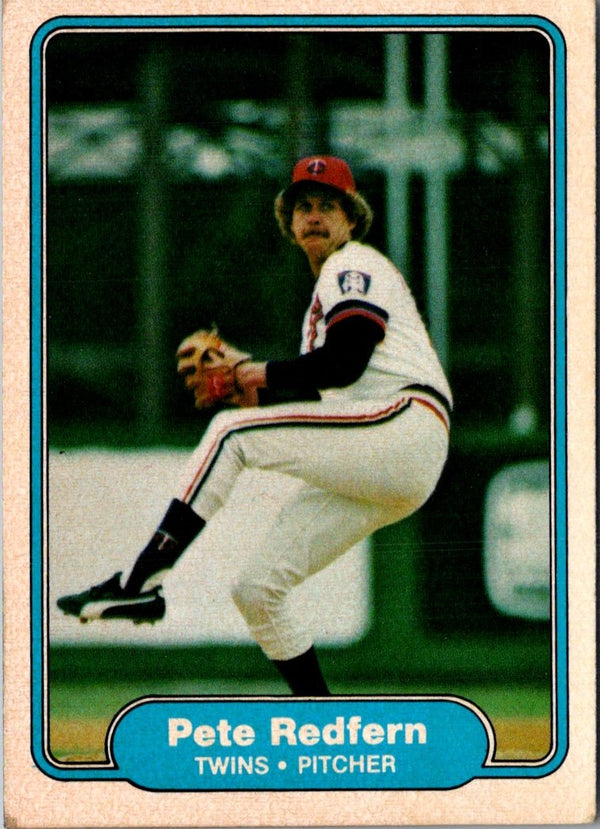 1982 Fleer Pete Redfern #559