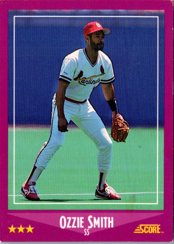 1988 Score Ozzie Smith #12