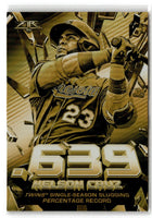 2020 Topps Fire Shattering Stats Gold Minted Nelson Cruz #SS-14
