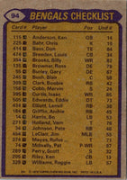 1979 Topps Pete Johnson/Isaac Curtis/Dick Jauron/Ross Browner #94