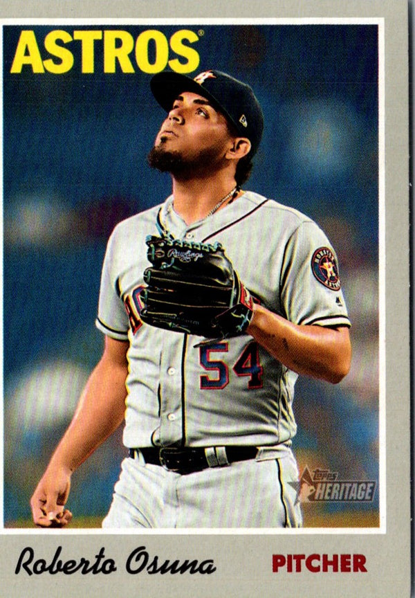 2019 Topps Heritage Roberto Osuna #15