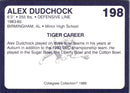 1989 Collegiate Collection Auburn Coke 580 Alex Dudchock