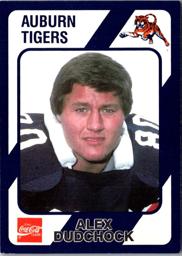 1989 Collegiate Collection Auburn Coke 580 Alex Dudchock #198