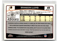 2006 Topps Chrome Brandon Lloyd #49