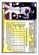 1999 Topps Opening Day Vladimir Guerrero