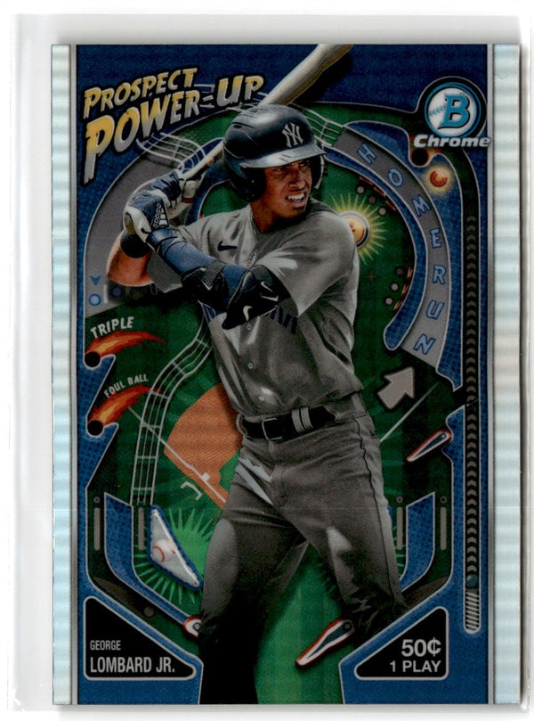 2024 Bowman Chrome Prospects Power Up George Lombard Jr. #PP