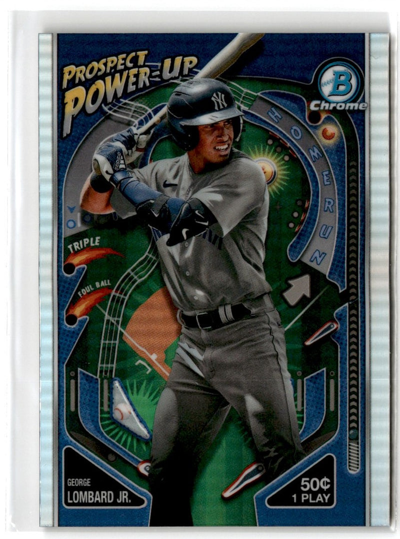 2024 Bowman Chrome Prospects Power Up George Lombard Jr.