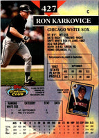 1993 Stadium Club Ron Karkovice #427