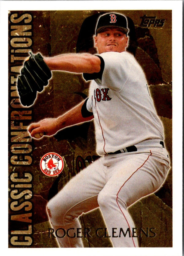 1996 Topps Laser Roger Clemens #52