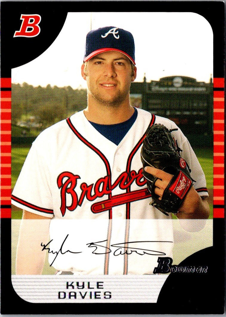 2005 Bowman Draft Picks & Prospects Kyle Davies