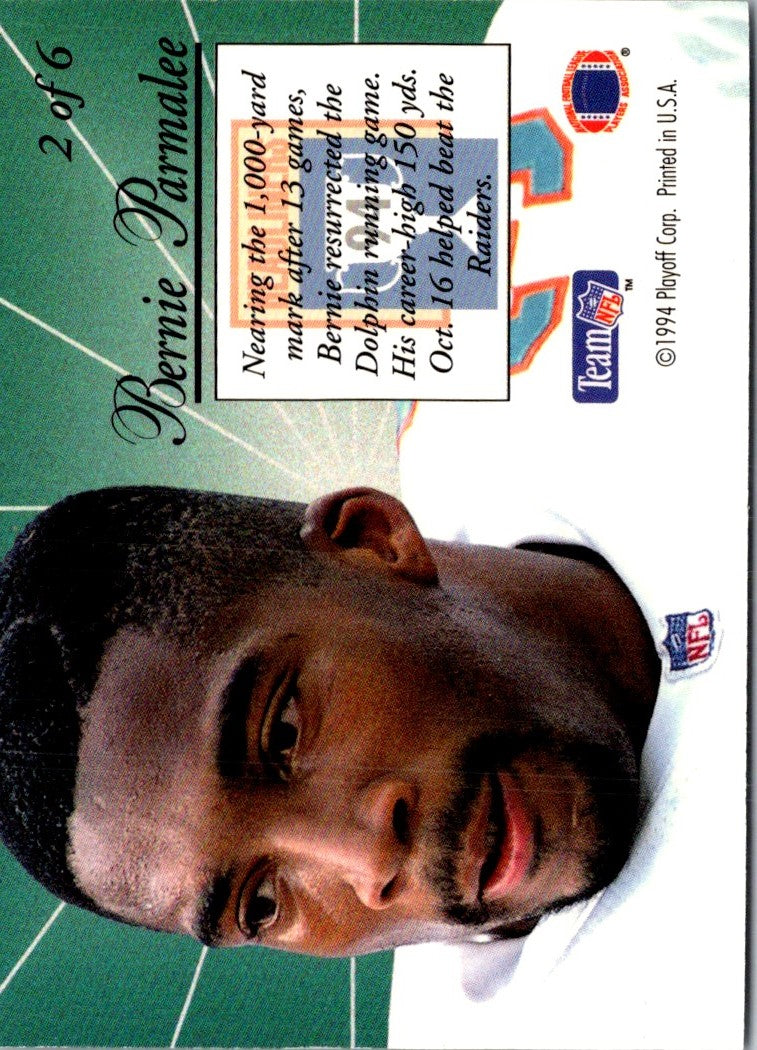 1994 Playoff Headliners Redemption Bernie Parmalee