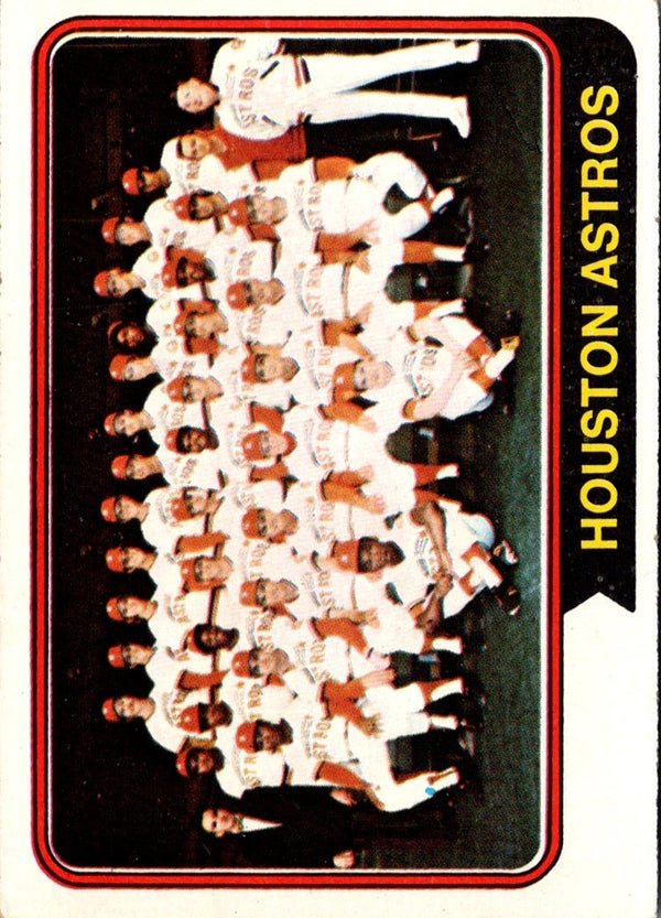 1974 Topps Houston Astros #154