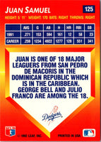 1992 Triple Play Juan Samuel #125