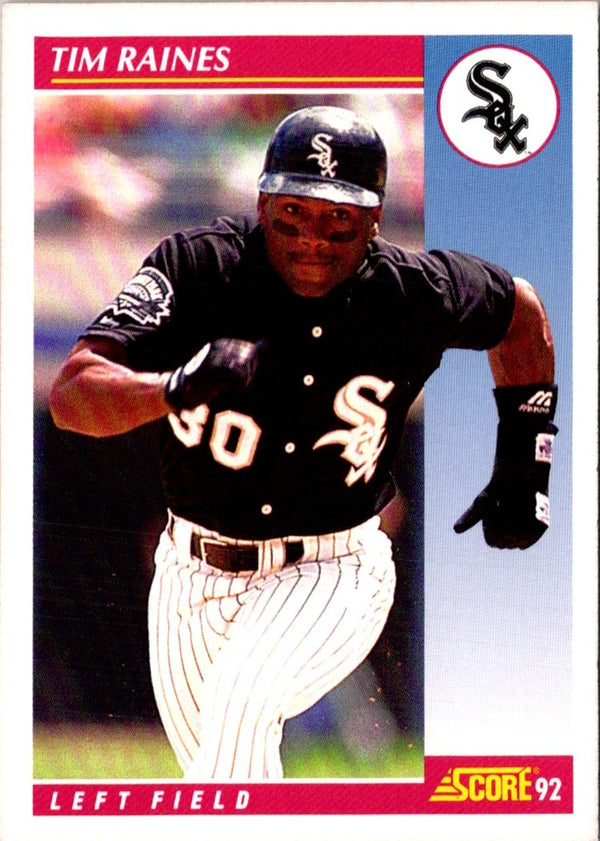 1992 Score Tim Raines #635