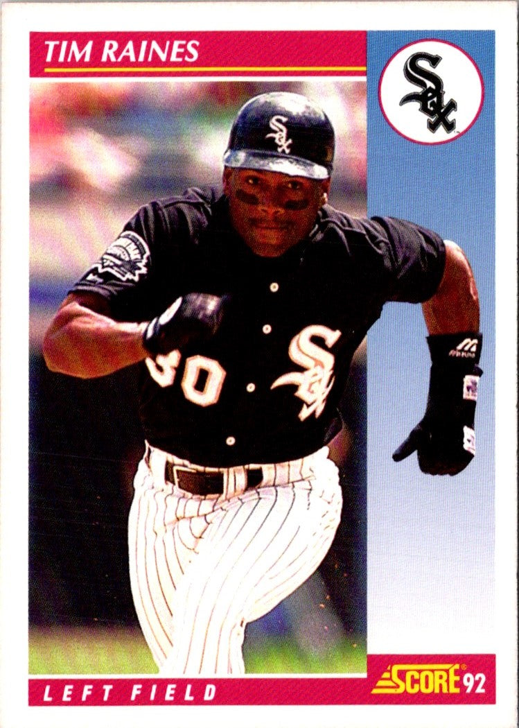 1992 Score Tim Raines