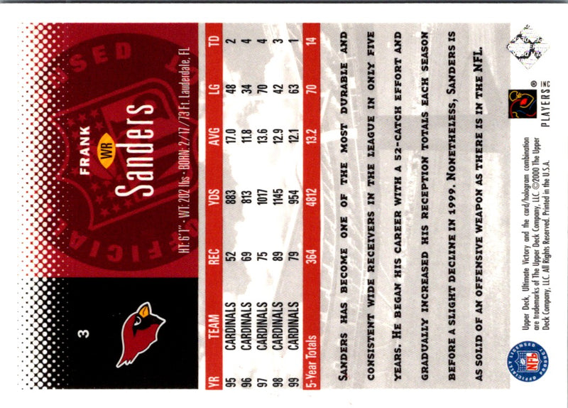 1998 Pacific Aurora Frank Sanders