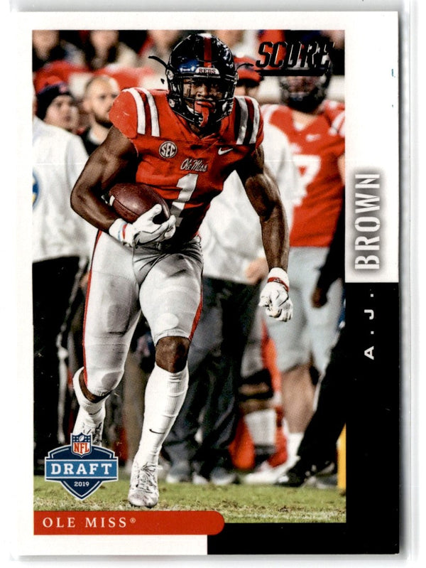 2019 Score NFL Draft 2019 A.J. Brown #DFT-10