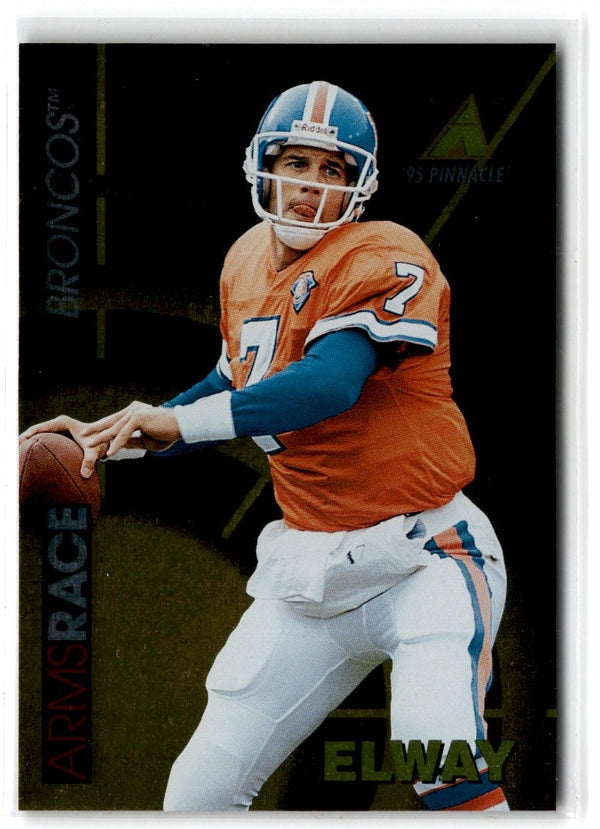 1995 Pinnacle Club Collection Arms Race John Elway #3