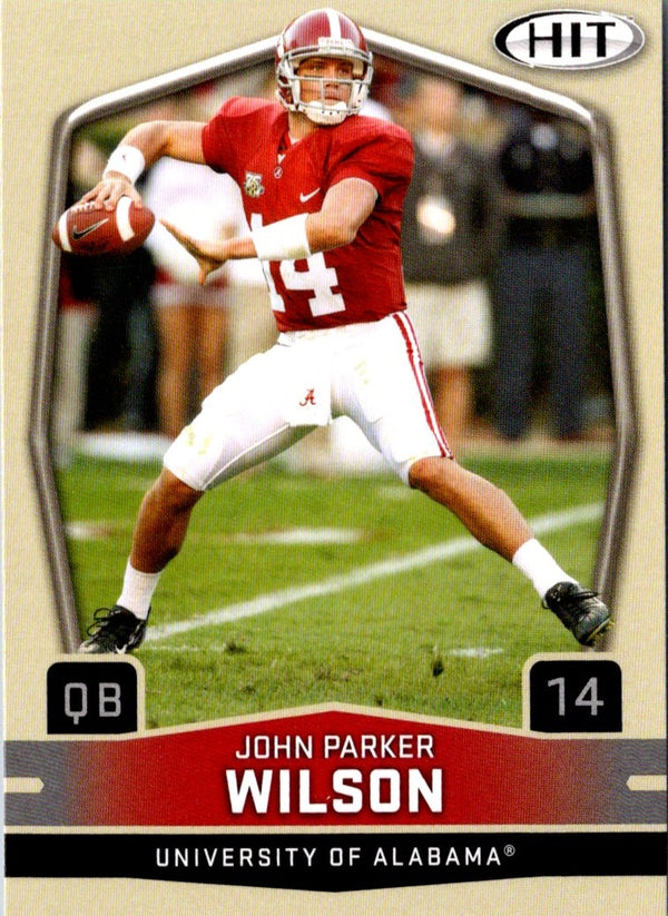 2009 SAGE HIT John Parker Wilson #67