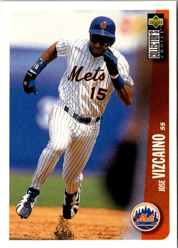 1996 Collector's Choice Silver Signature Jose Vizcaino #626