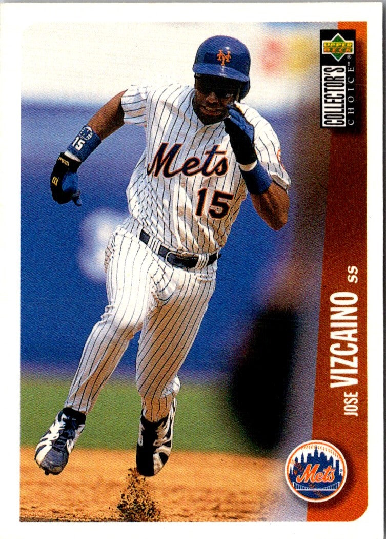 1996 Collector's Choice Silver Signature Jose Vizcaino