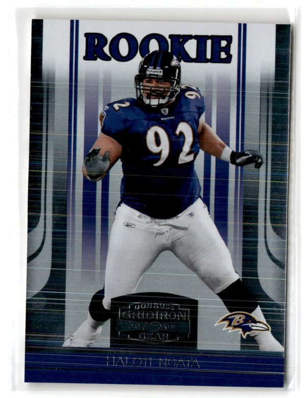 2006 Donruss Gridiron Gear Haloti Ngata #153 Rookie 352/599