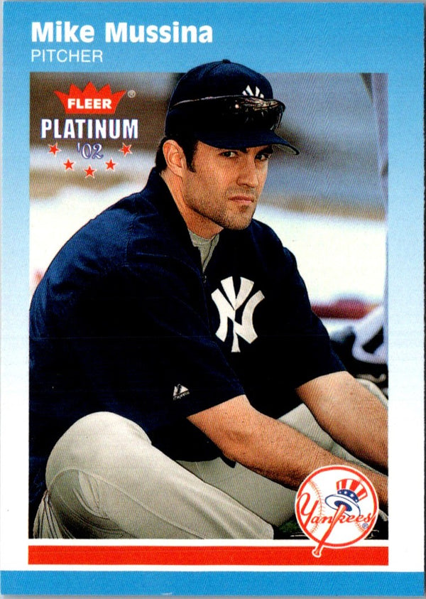 2002 Fleer Platinum Mike Mussina #76