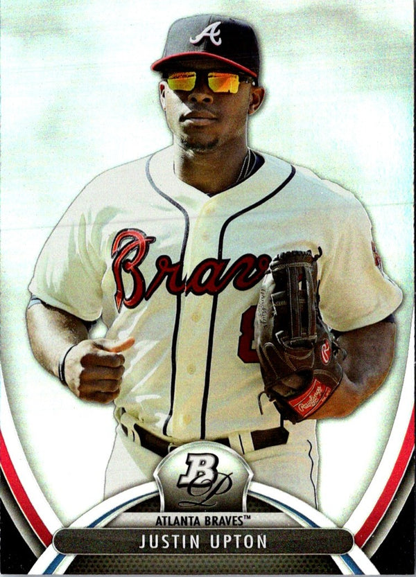 2013 Bowman Platinum Justin Upton #19