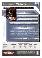 2004 Topps Total Lorenzen Wright #221