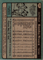 1980 O-Pee-Chee Bombo Rivera #22