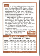 1990 SkyBox Willie Burton