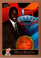 1990 SkyBox Willie Burton #360 Rookie