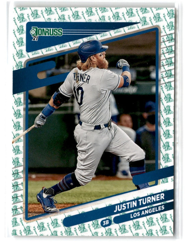 2021 Donruss Justin Turner #81
