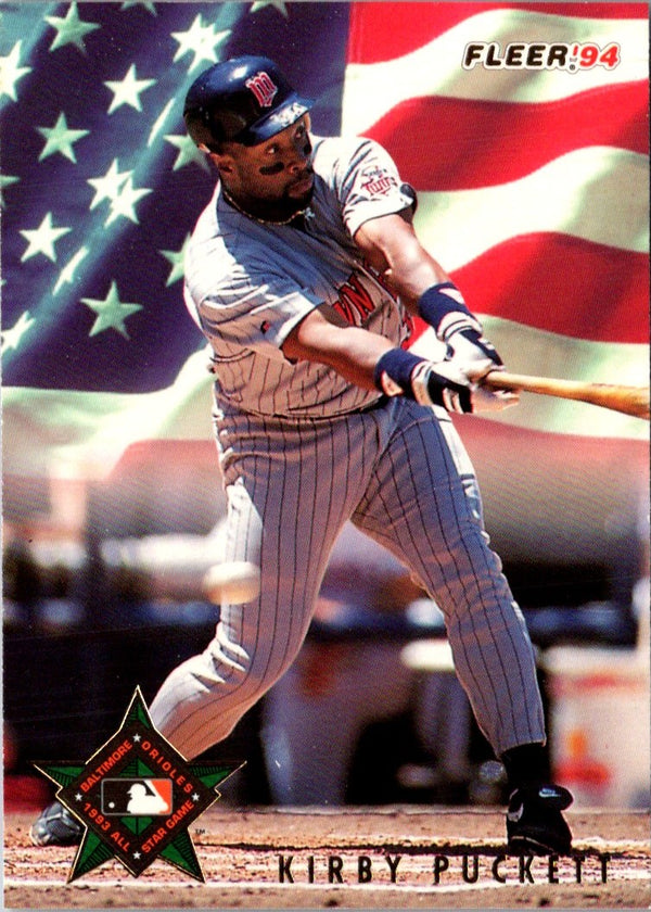 1993 Fleer All-Stars AL Kirby Puckett #9