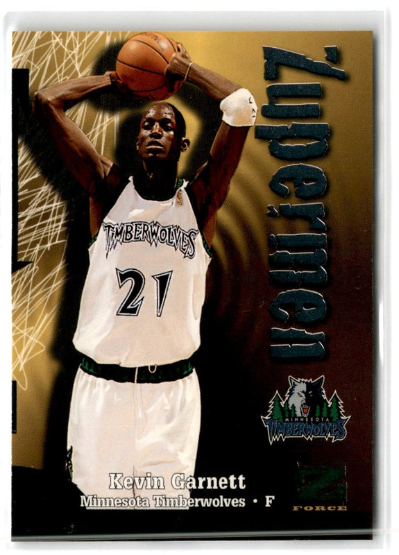 1997 SkyBox Z-Force Kevin Garnett #199
