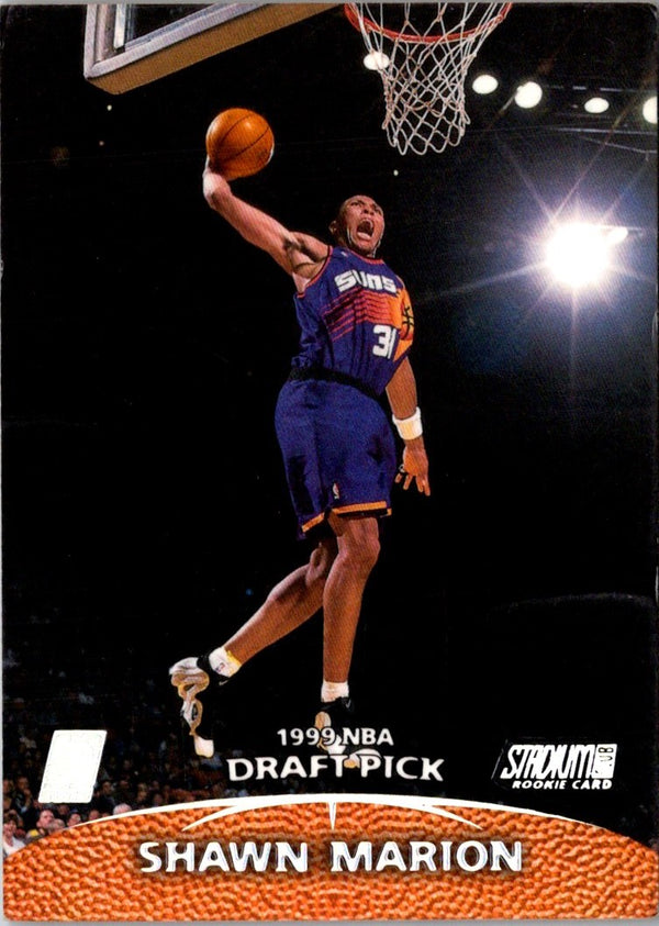 1999 Stadium Club Shawn Marion #184 Rookie