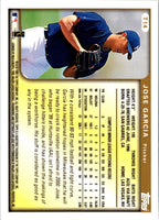 1999 Topps Traded & Rookies Jose Garcia #T14 Rookie