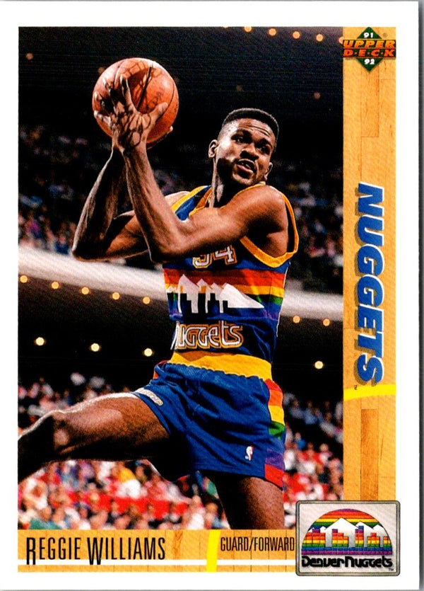 1991 Upper Deck International Italian Reggie Williams #46