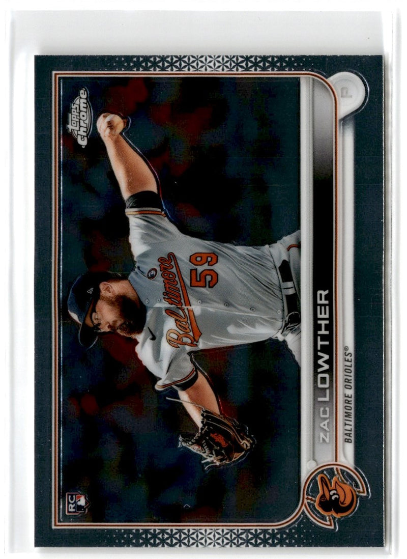 2022 Topps Chrome Zac Lowther