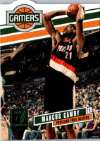 2010 Donruss Gamers Die Cuts Emerald Marcus Camby #12