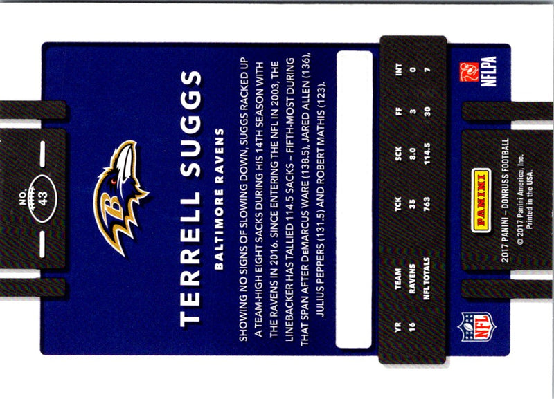2017 Donruss Terrell Suggs