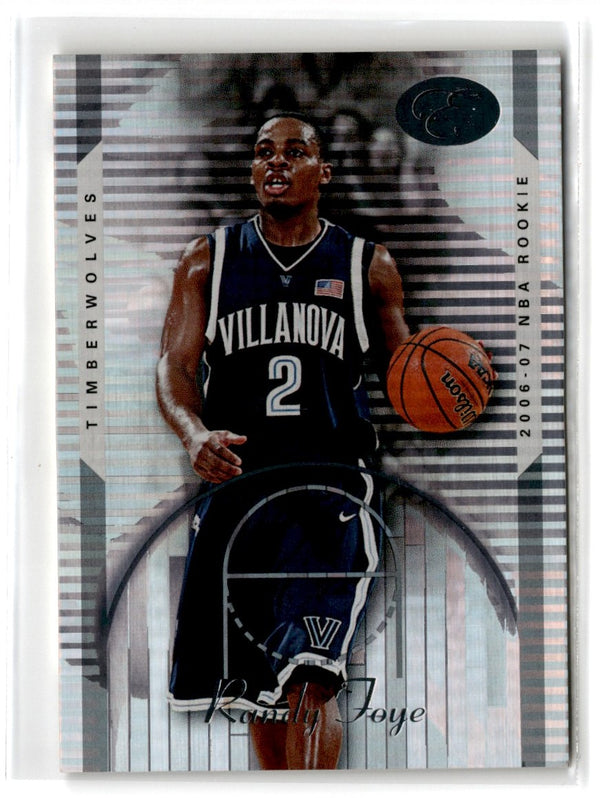 2006 Bowman Elevation Randy Foye #91 Rookie