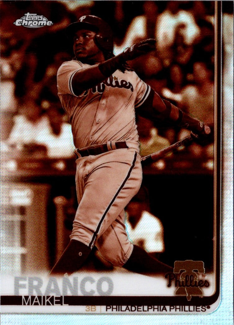 2018 Topps Chrome Philadelphia Phillies