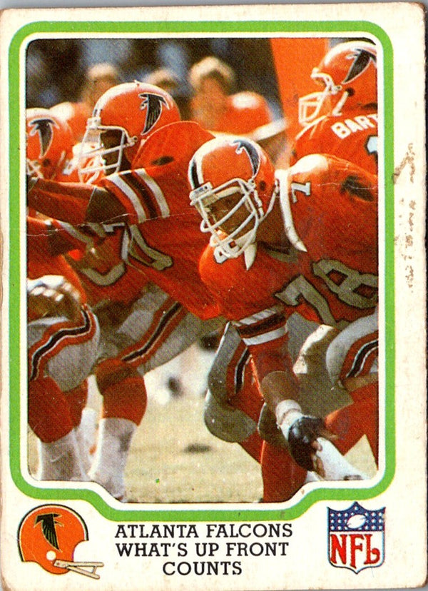 1979 Fleer Team Action What's Up Front Counts (Offense) #1