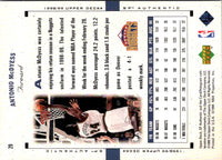 1998 SP Authentic Antonio McDyess #29